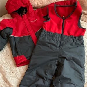 Columbia jacket set with snow pants